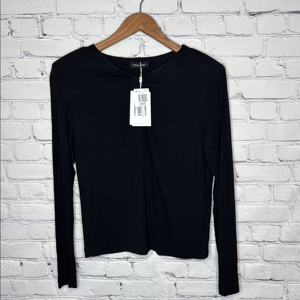 NWT Anine Bing Amaya Cut Out Top Size Large - Picture 2 of 10